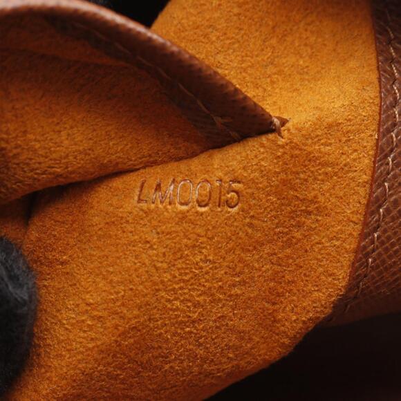LOUIS VUITTON Brown Monogram Leather Shoulder Bag - Picture 5 of 10